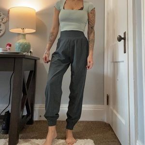 Halara High Waisted Joggers Slate Blue/Grey